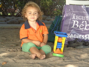 The beach is conducive to reflecting on life!